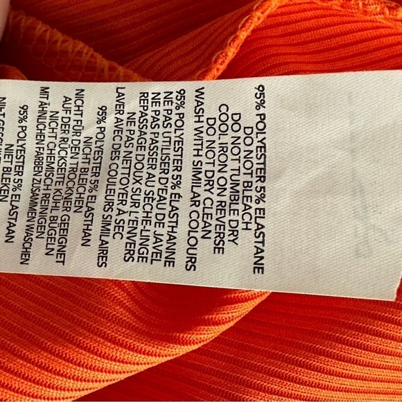 Nasty Gal orange mini wrap dress 8 - Picture 7 of 7